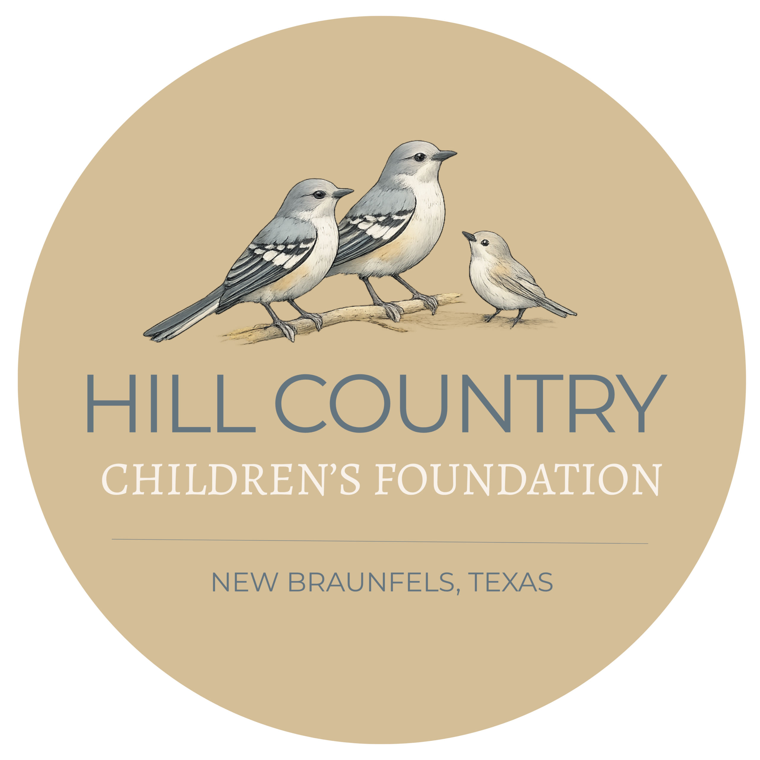 HCCF Logo Tan Circle